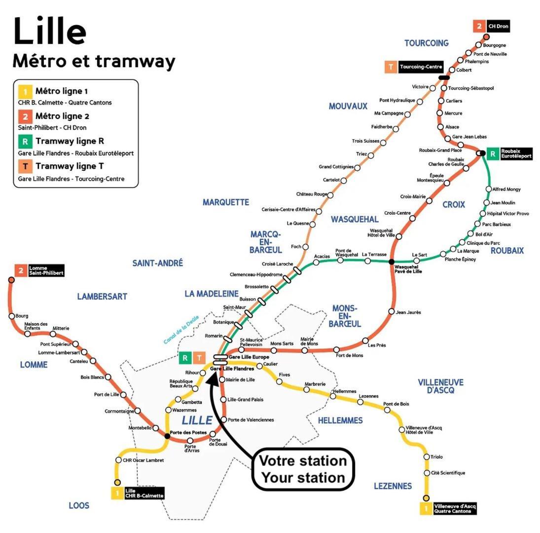 Lille Centre - Nice And Functional Ap. 2Bdrm Luaran gambar